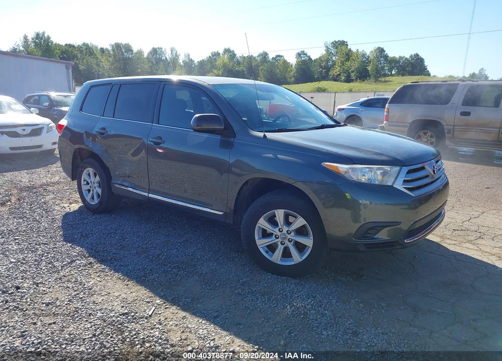 2011 TOYOTA HIGHLANDER VIN: 5TDZA3EH4BS009983