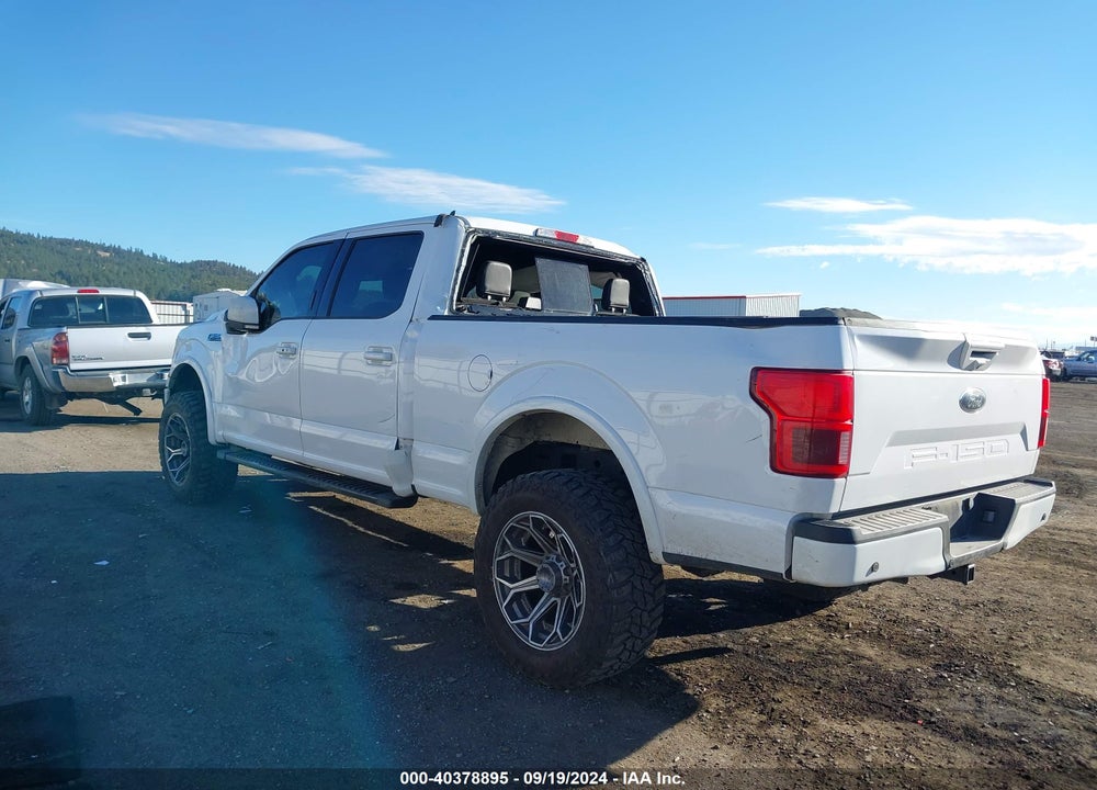 2020 FORD F-150 LARIAT VIN: 1FTFW1E54LKE49404