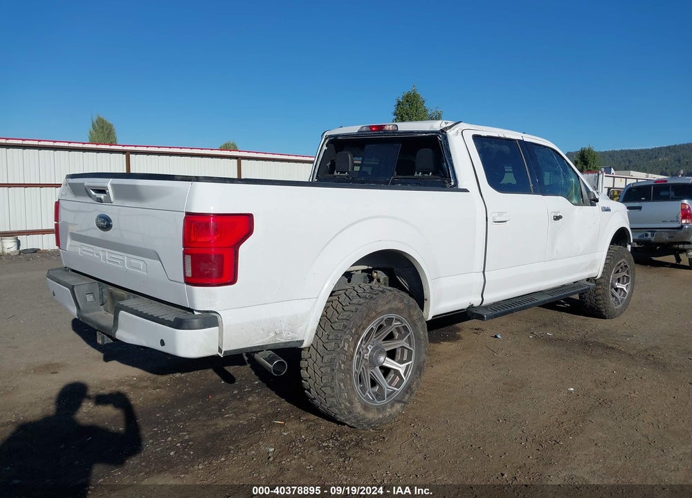 2020 FORD F-150 LARIAT VIN: 1FTFW1E54LKE49404