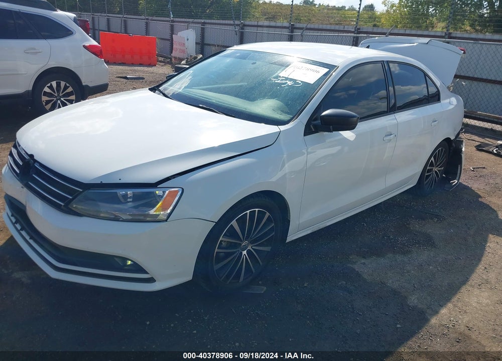 2016 VOLKSWAGEN JETTA 1.8T SPORT VIN: 3VWD17AJ6GM393070