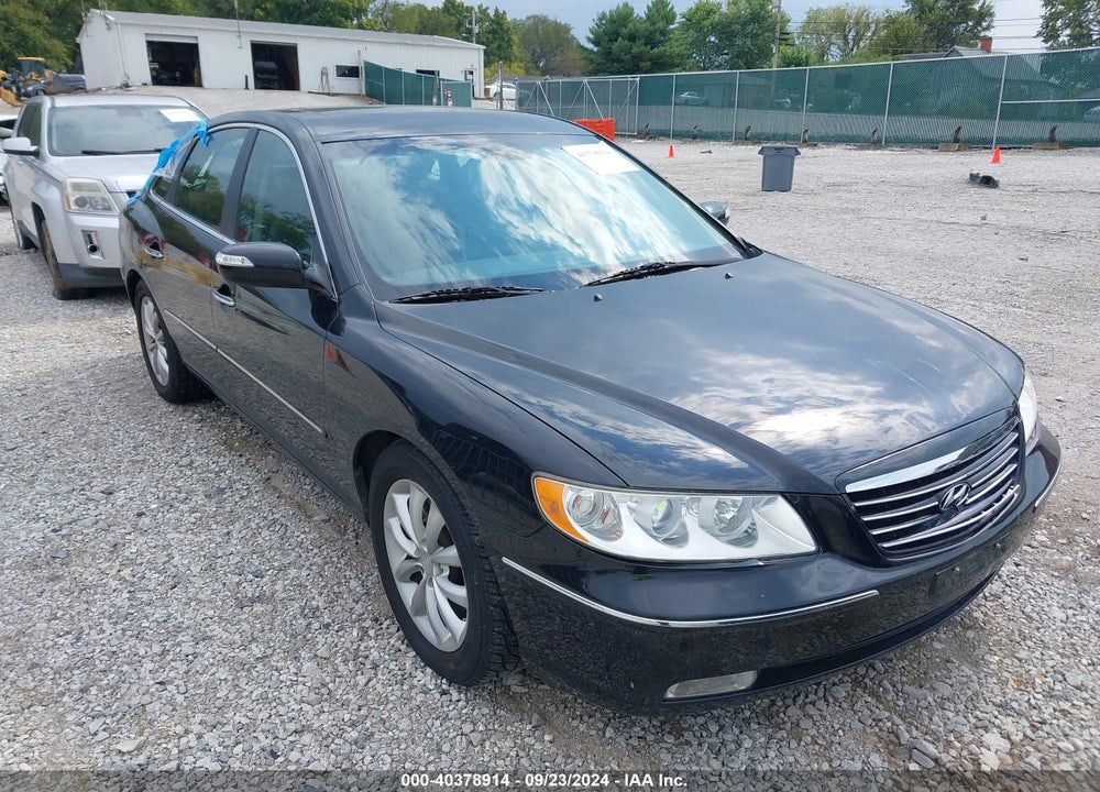 2008 HYUNDAI AZERA LIMITED VIN: KMHFC46F28A263239