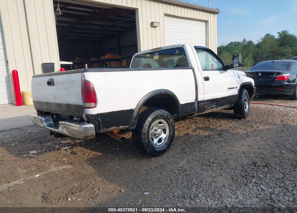 1999 DODGE RAM 1500 ST VIN: 1B7HC16Y8XS167217