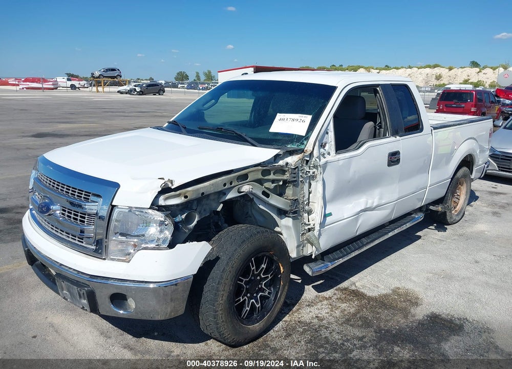 2013 FORD F-150 XLT VIN: 1FTFX1CT8DFC04694
