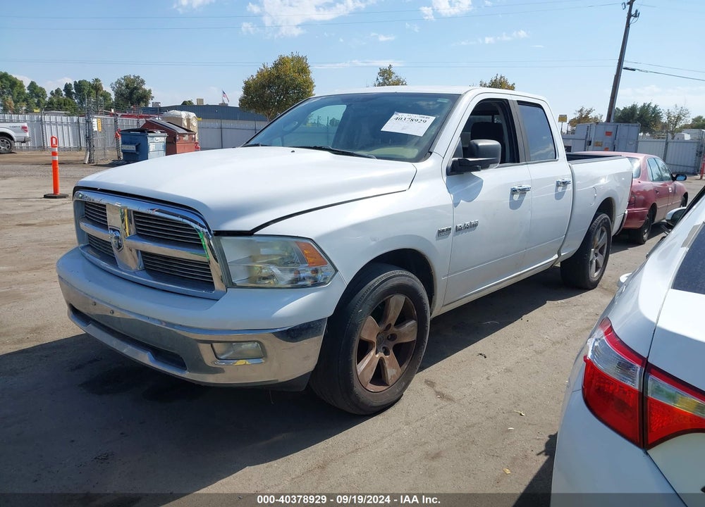 2010 DODGE RAM 1500 SLT/SPORT/TRX VIN: 1D7RB1GTXAS233869