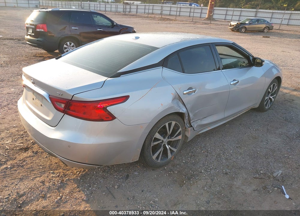 2017 NISSAN MAXIMA 3.5 SV VIN: 1N4AA6AP6HC426355