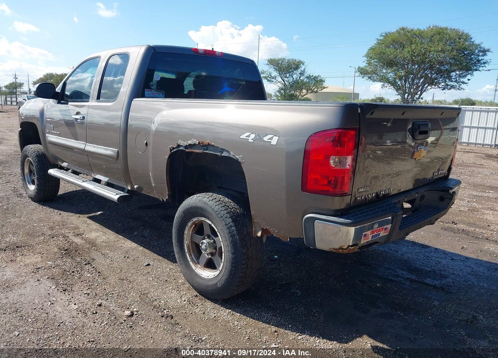 2012 CHEVROLET SILVERADO 1500 LT VIN: 1GCRKSE70CZ274110