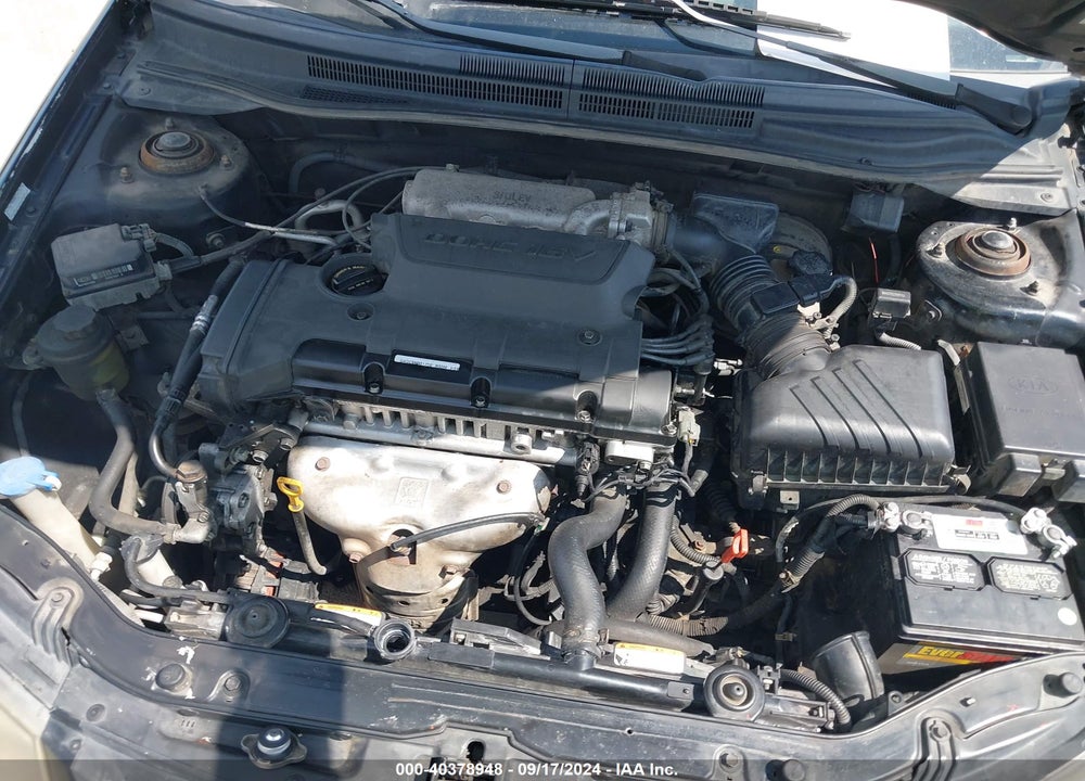 2009 KIA SPECTRA EX VIN: KNAFE221195653186