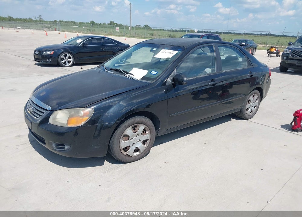 2009 KIA SPECTRA EX VIN: KNAFE221195653186