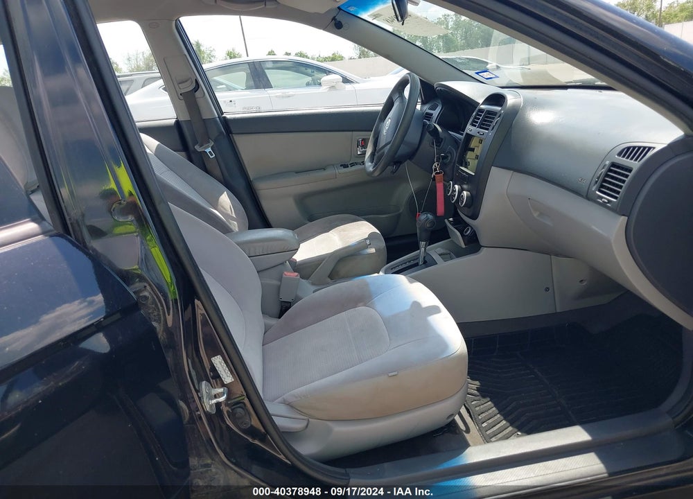 2009 KIA SPECTRA EX VIN: KNAFE221195653186