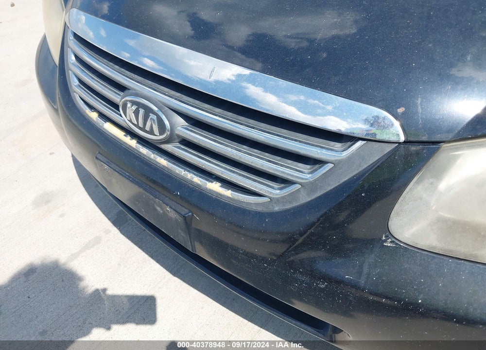 2009 KIA SPECTRA EX VIN: KNAFE221195653186