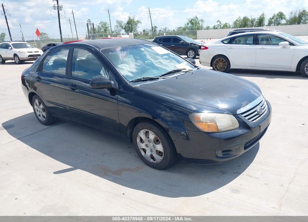2009 KIA SPECTRA EX VIN: KNAFE221195653186