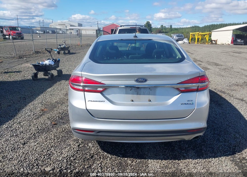 2017 FORD FUSION HYBRID VIN: 3FA6P0LU9HR323808