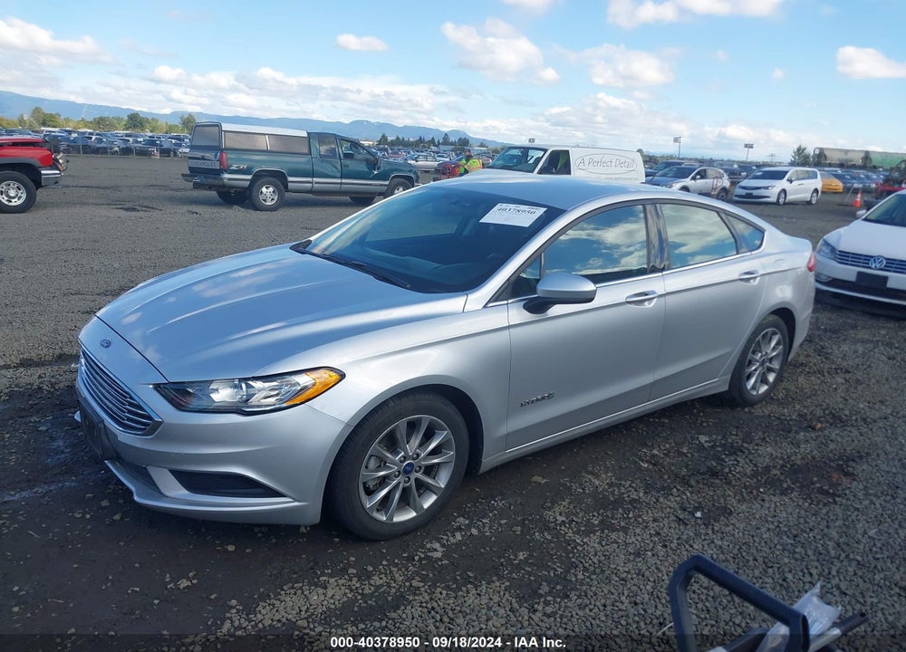 2017 FORD FUSION HYBRID VIN: 3FA6P0LU9HR323808