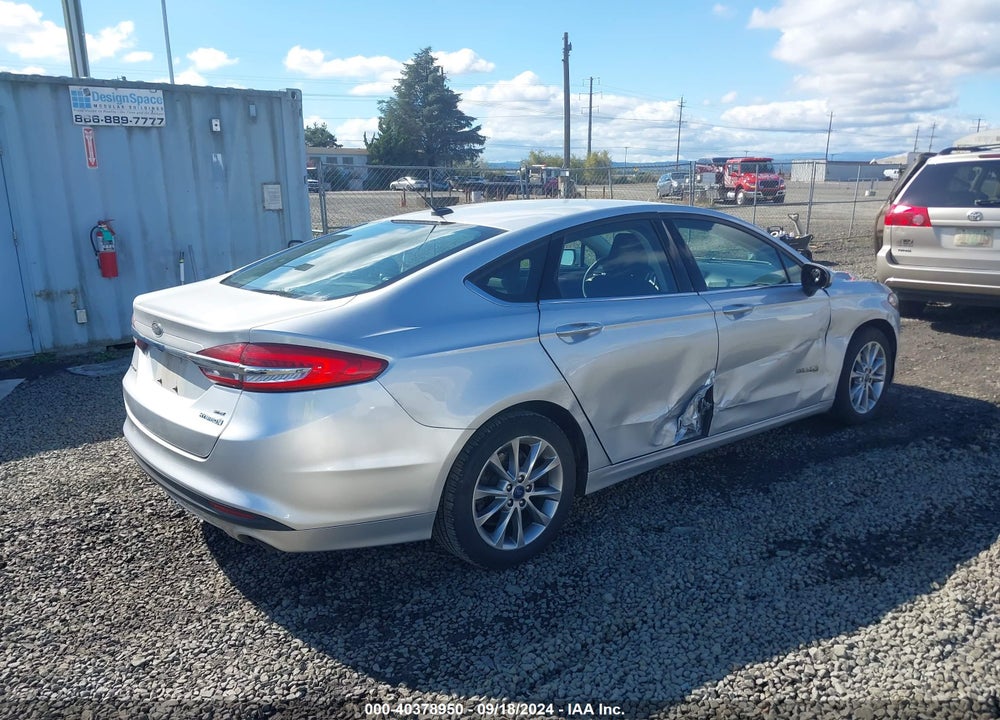 2017 FORD FUSION HYBRID VIN: 3FA6P0LU9HR323808