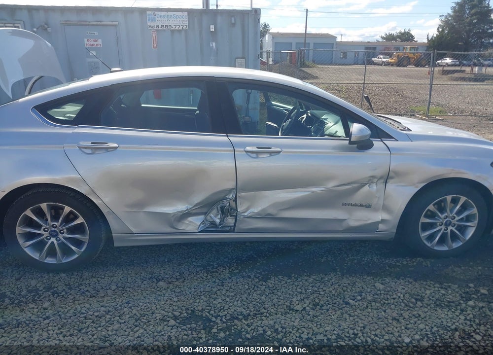 2017 FORD FUSION HYBRID VIN: 3FA6P0LU9HR323808