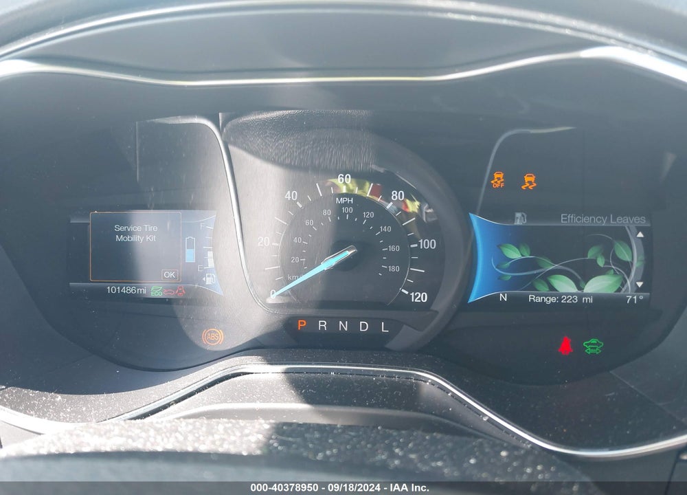 2017 FORD FUSION HYBRID VIN: 3FA6P0LU9HR323808