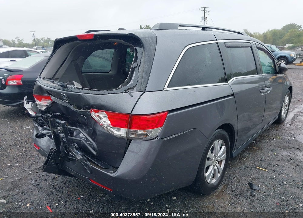 2016 HONDA ODYSSEY EX-L VIN: 5FNRL5H68GB169098