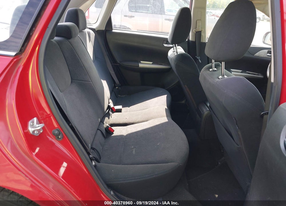 2009 SUBARU IMPREZA 2.5I VIN: JF1GE60609H509727
