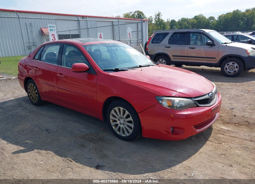 2009 SUBARU IMPREZA 2.5I VIN: JF1GE60609H509727