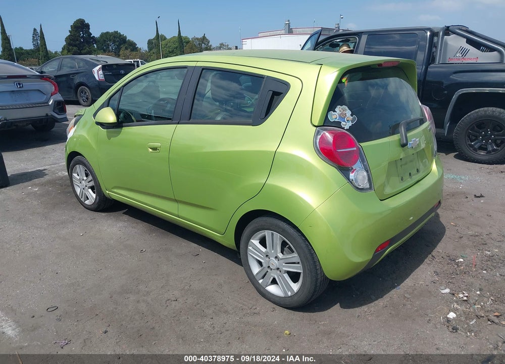 2013 CHEVROLET SPARK LS AUTO VIN: KL8CB6S94DC607019