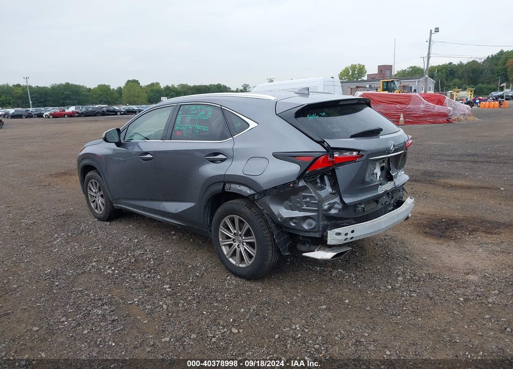 2015 LEXUS NX 200T VIN: JTJBARBZ8F2027253