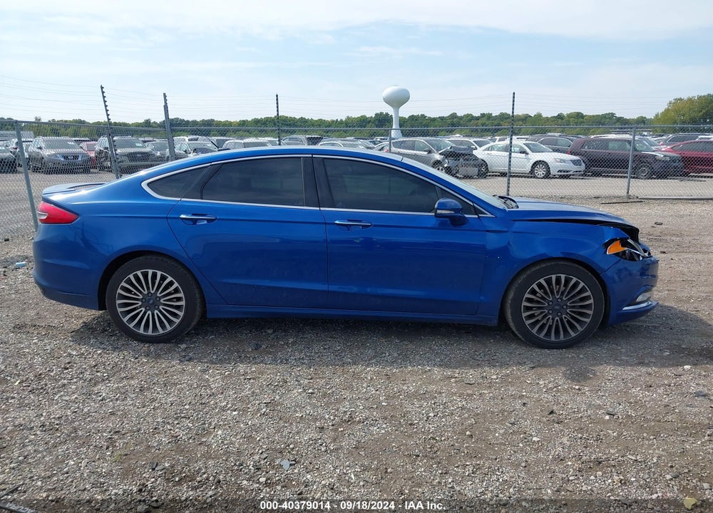 2018 FORD FUSION TITANIUM VIN: 3FA6P0D98JR188434