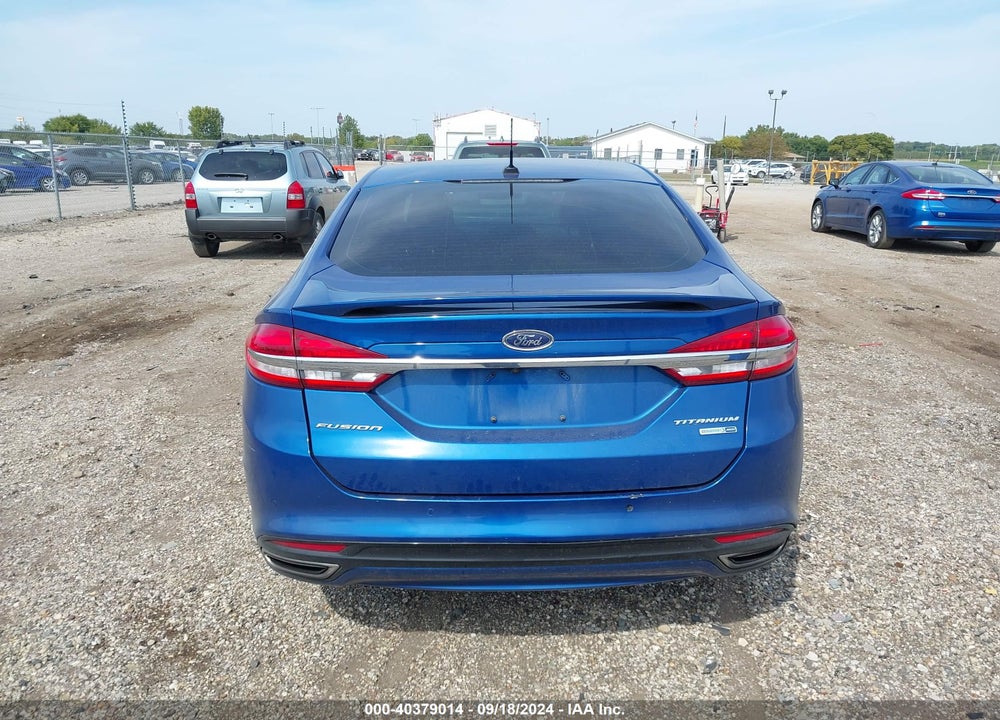 2018 FORD FUSION TITANIUM VIN: 3FA6P0D98JR188434