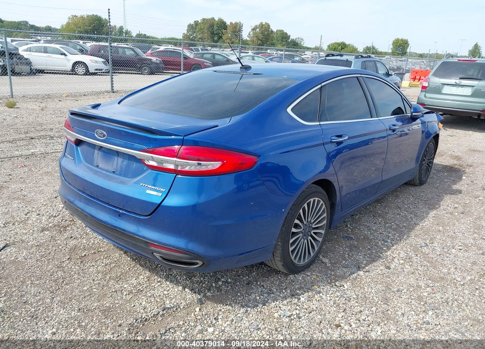2018 FORD FUSION TITANIUM VIN: 3FA6P0D98JR188434
