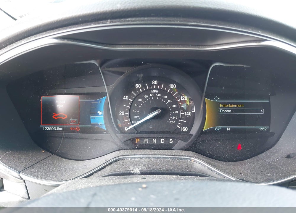 2018 FORD FUSION TITANIUM VIN: 3FA6P0D98JR188434