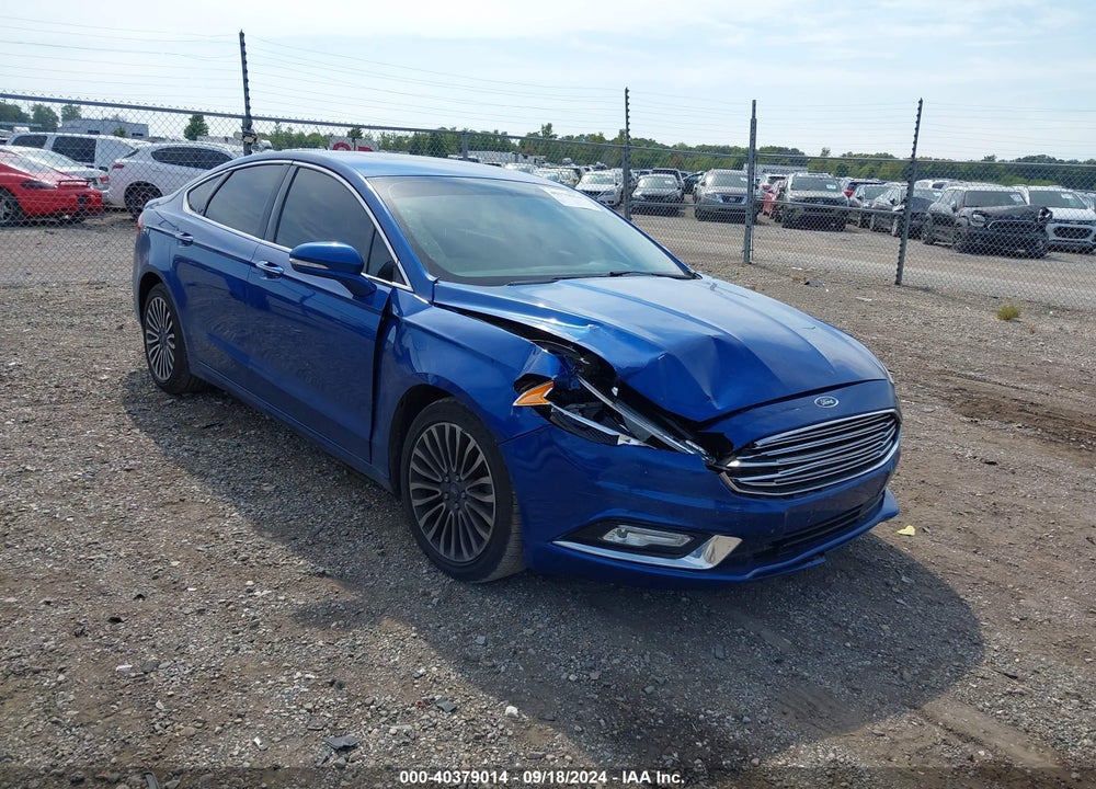 2018 FORD FUSION TITANIUM VIN: 3FA6P0D98JR188434