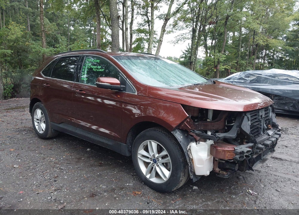 2015 FORD EDGE SEL VIN: 2FMTK4J93FBC05083
