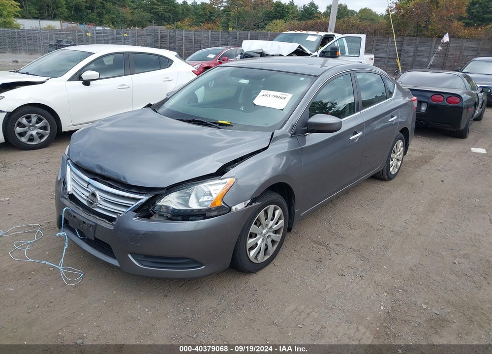 2015 NISSAN SENTRA S VIN: 3N1AB7AP4FY369092