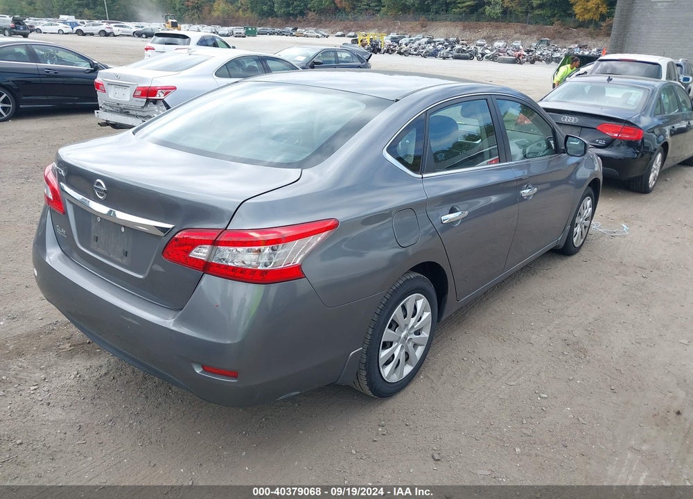 2015 NISSAN SENTRA S VIN: 3N1AB7AP4FY369092