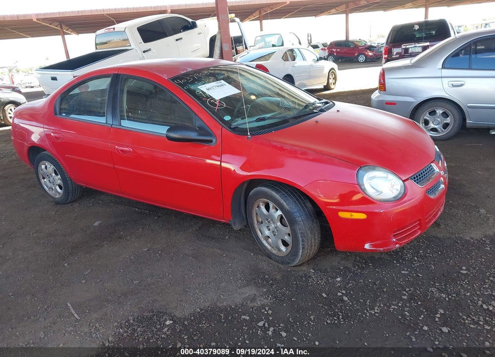 2003 DODGE NEON SXT VIN: 1B3ES56C73D214013
