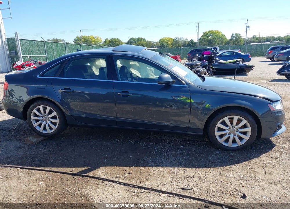 2009 AUDI A4 2.0T PREMIUM VIN: WAUSF78K09A097517
