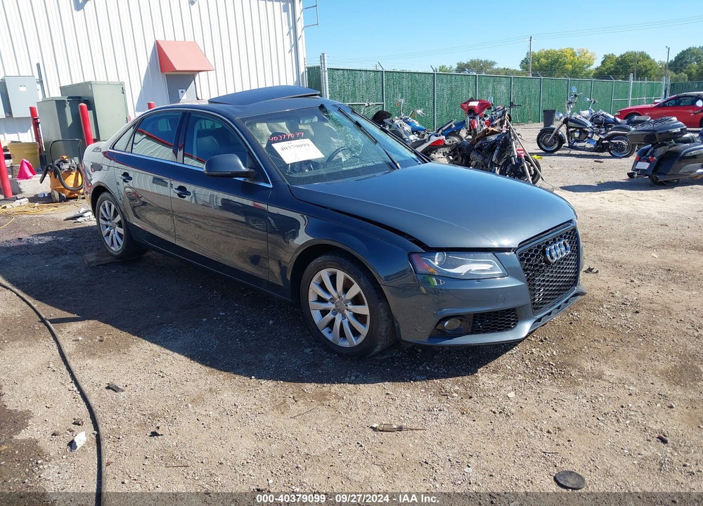 2009 AUDI A4 2.0T PREMIUM VIN: WAUSF78K09A097517
