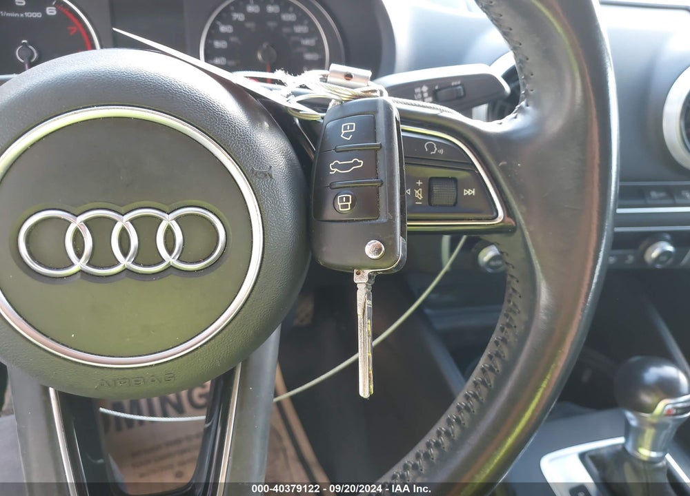 2017 AUDI A3 2.0T PREMIUM VIN: WAUAUGFFXH1047276