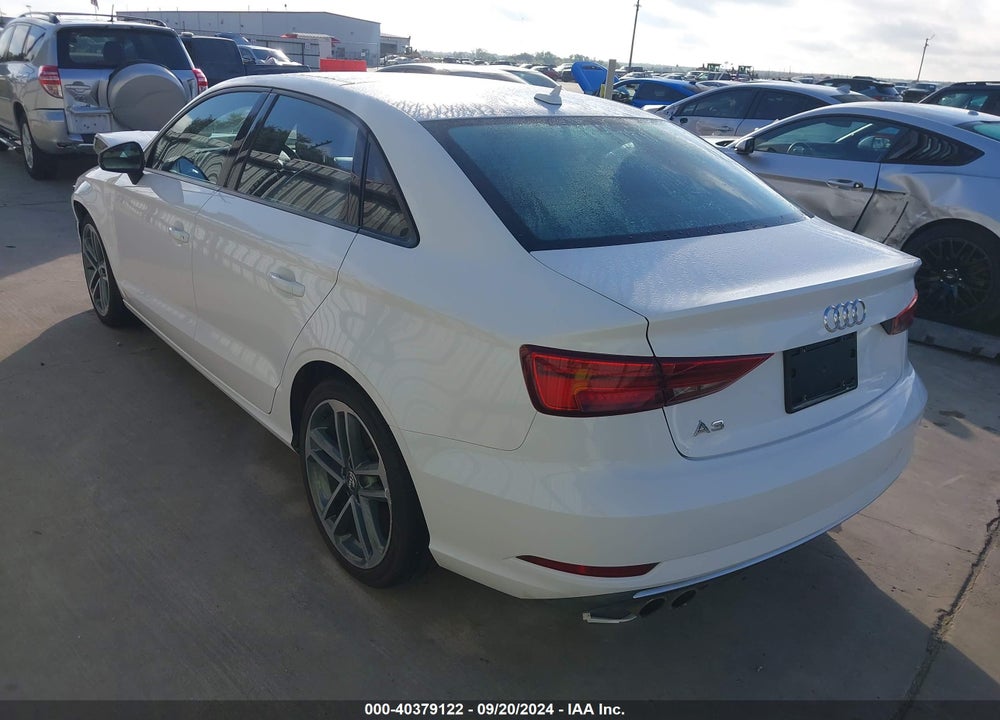 2017 AUDI A3 2.0T PREMIUM VIN: WAUAUGFFXH1047276