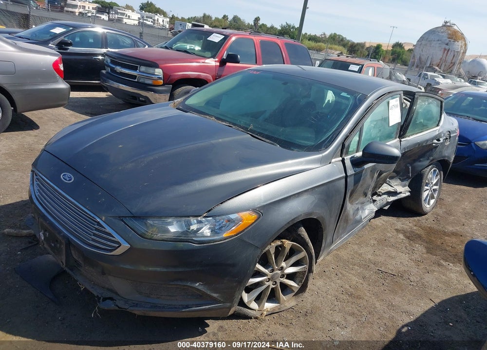 2017 FORD FUSION SE VIN: 3FA6P0H79HR201176