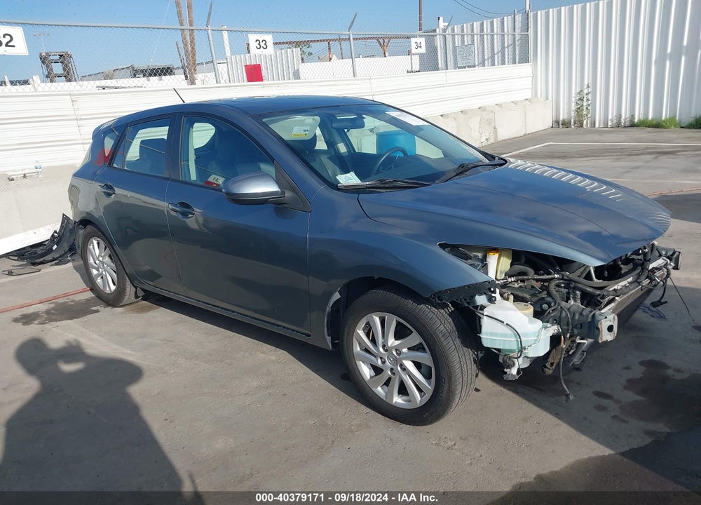 2012 MAZDA 3 I GRAND TOURING VIN: JM1BL1M87C1681407