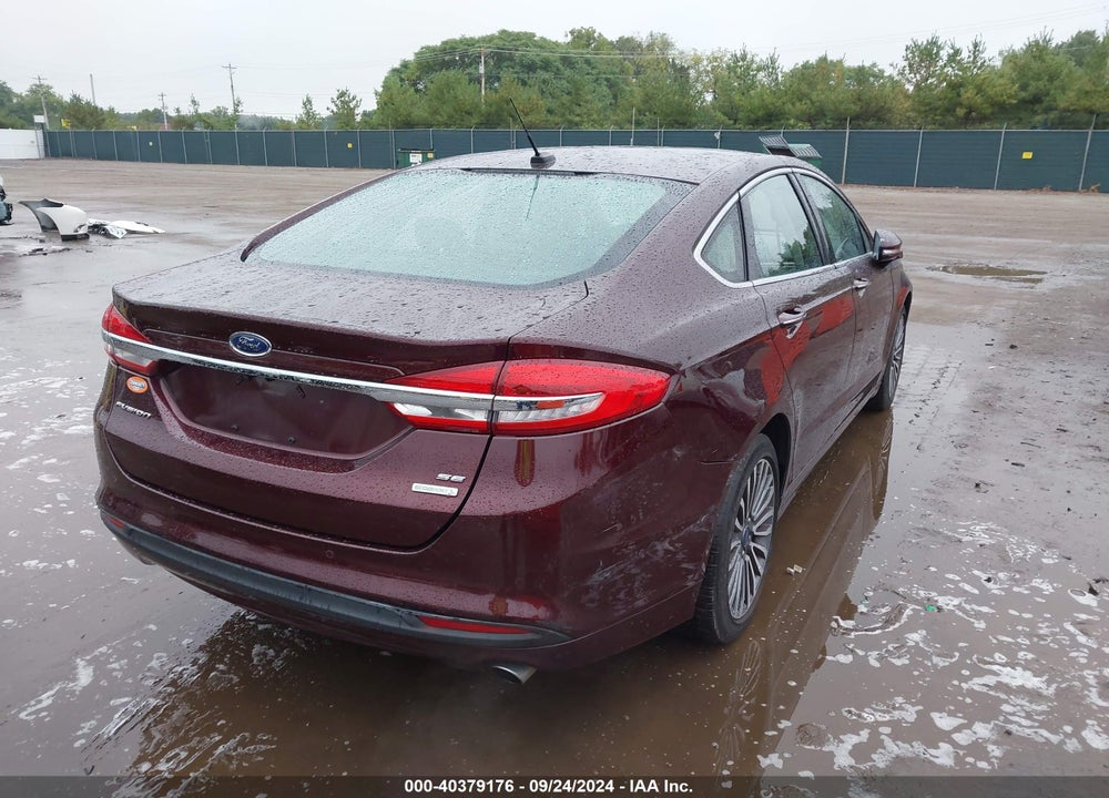 2017 FORD FUSION SE VIN: 3FA6P0HD6HR215008