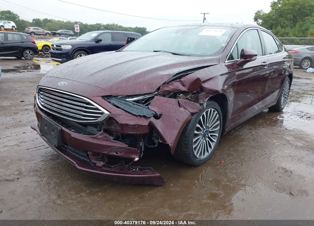 2017 FORD FUSION SE VIN: 3FA6P0HD6HR215008