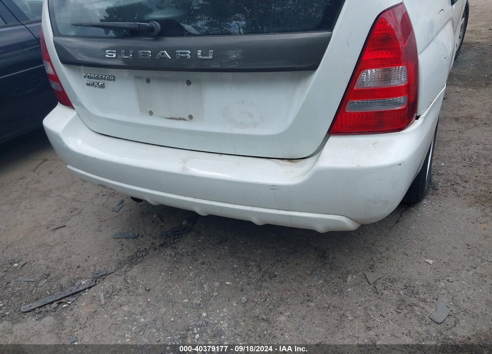 2005 SUBARU FORESTER 2.5XS VIN: JF1SG65645H703846