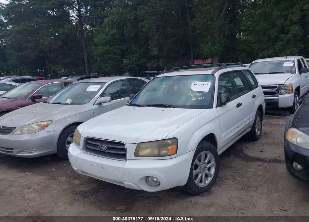 2005 SUBARU FORESTER 2.5XS VIN: JF1SG65645H703846