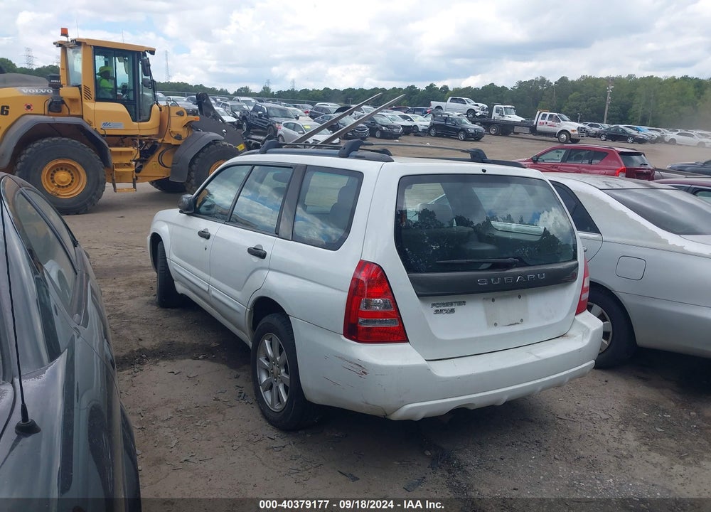 2005 SUBARU FORESTER 2.5XS VIN: JF1SG65645H703846