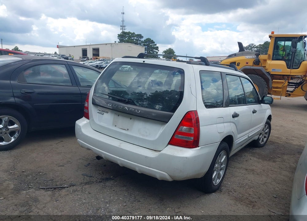 2005 SUBARU FORESTER 2.5XS VIN: JF1SG65645H703846