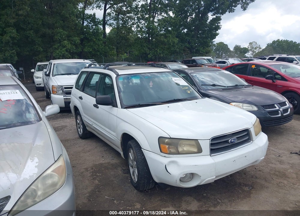 2005 SUBARU FORESTER 2.5XS VIN: JF1SG65645H703846