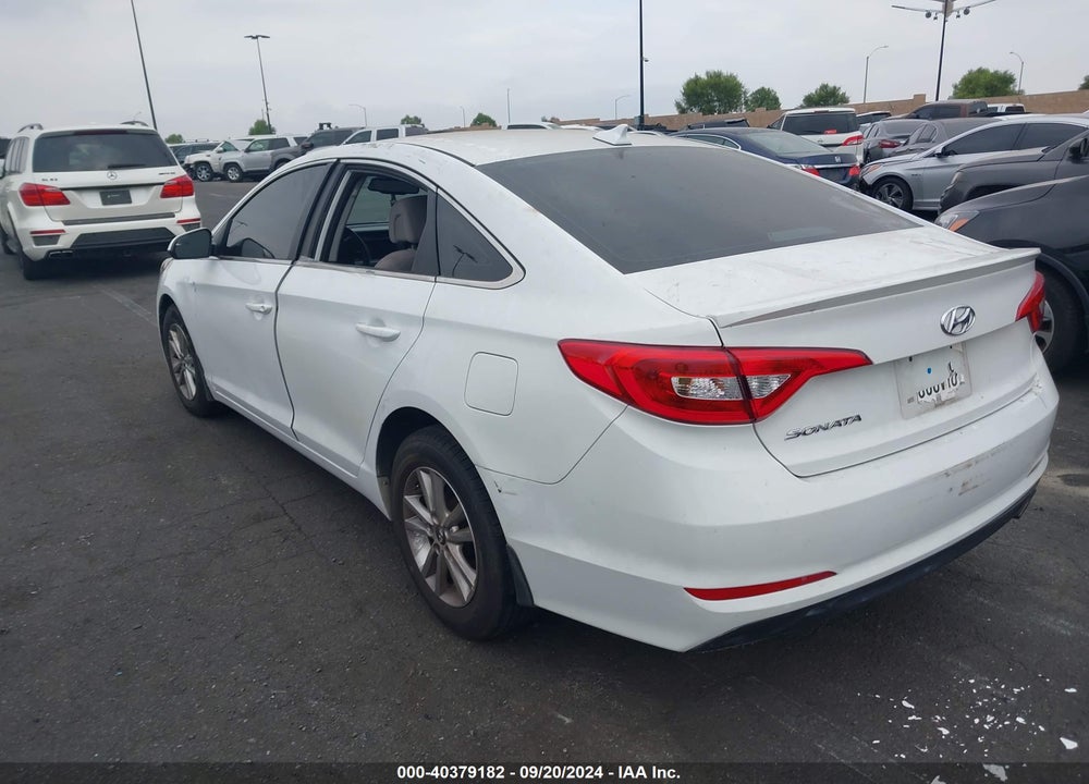 2017 HYUNDAI SONATA SE VIN: 5NPE24AF3HH436916