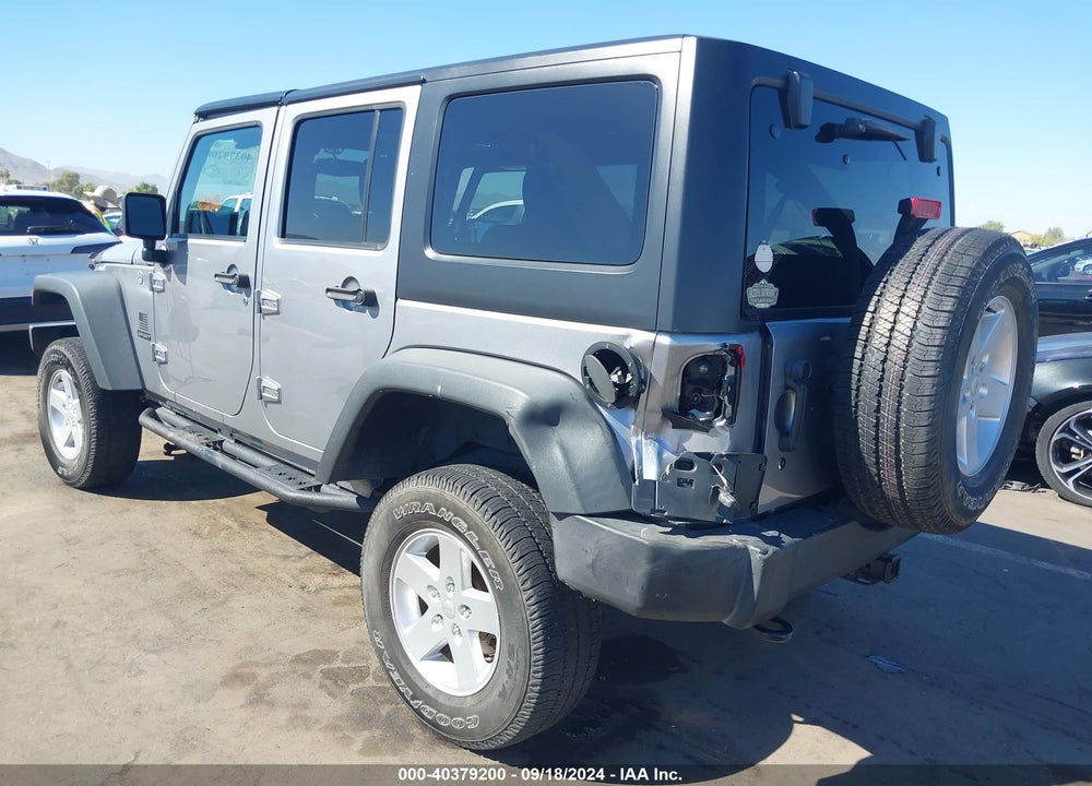 2017 JEEP WRANGLER UNLIMITED SPORT 4X4 VIN: 1C4BJWDG2HL684852