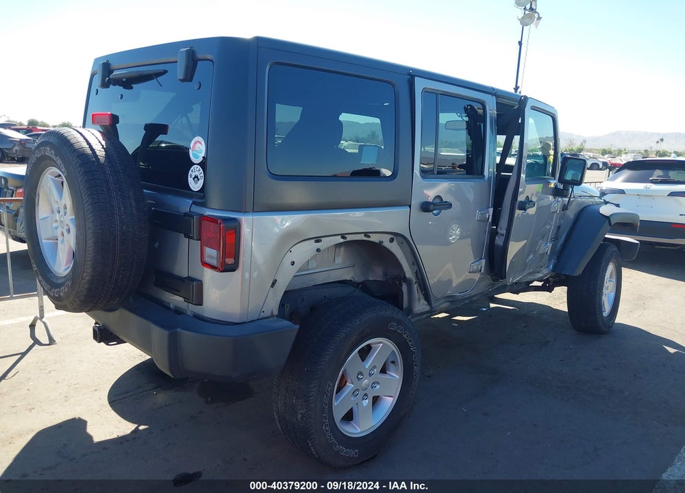 2017 JEEP WRANGLER UNLIMITED SPORT 4X4 VIN: 1C4BJWDG2HL684852